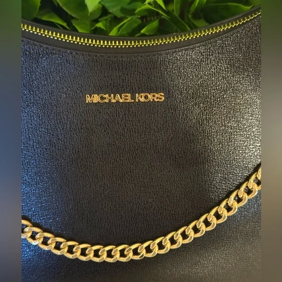 New Michael Kors Large Wilma Black Shoulder Bag - Picture 7 of 12